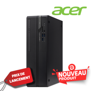 acer veriton x vx | intel core i5 14400 (14e gén) | 16go ram | 512go ssd | sff 9l | garantie 2 ans