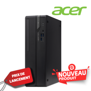 acer veriton x vx intel core i5 14400 (14e gén) | 8go ram | 512go ssd | sff 9l